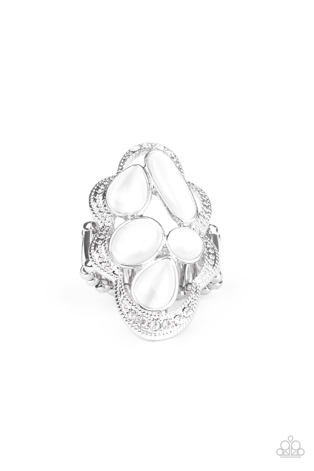Paparazzi Rings - Cherished Collection - White