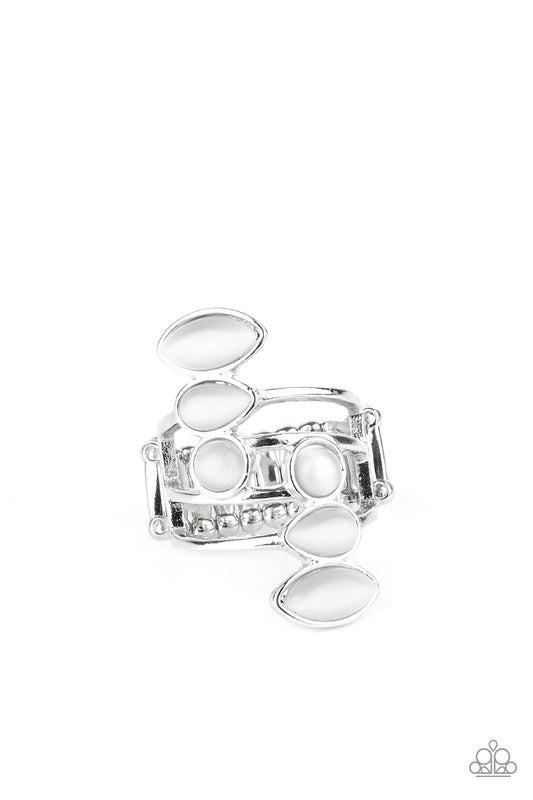 Paparazzi Rings - Wraparound Radiance - White