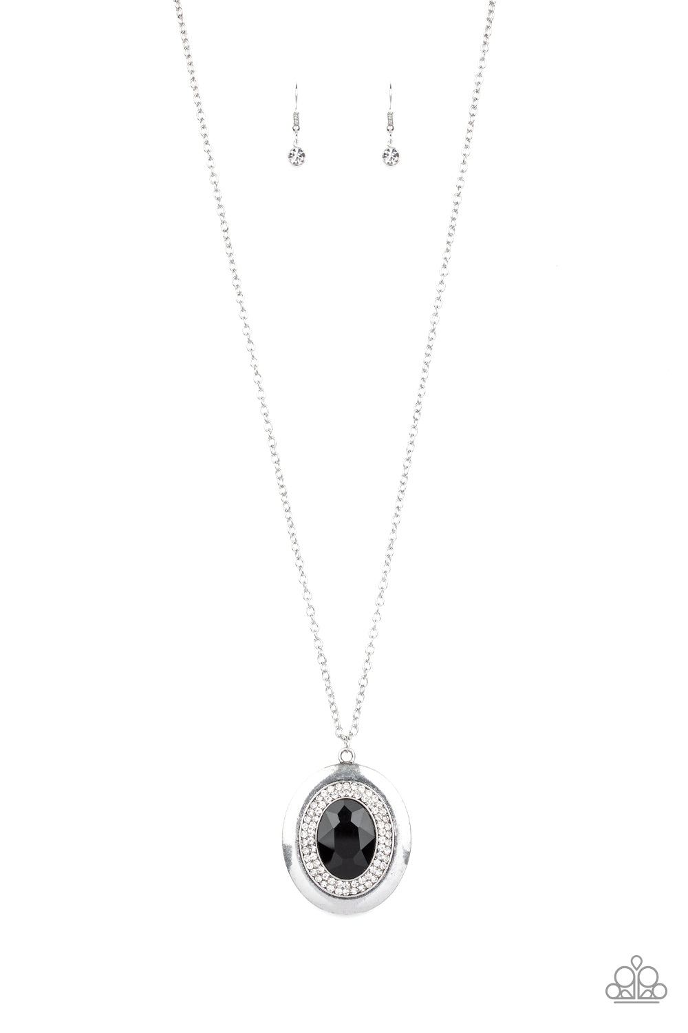 Paparazzi Necklaces - Castle Couture - Black