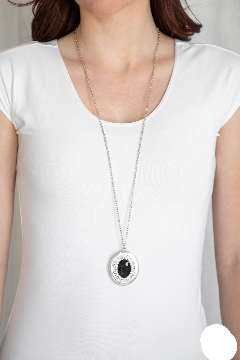 Paparazzi Necklaces - Castle Couture - Black