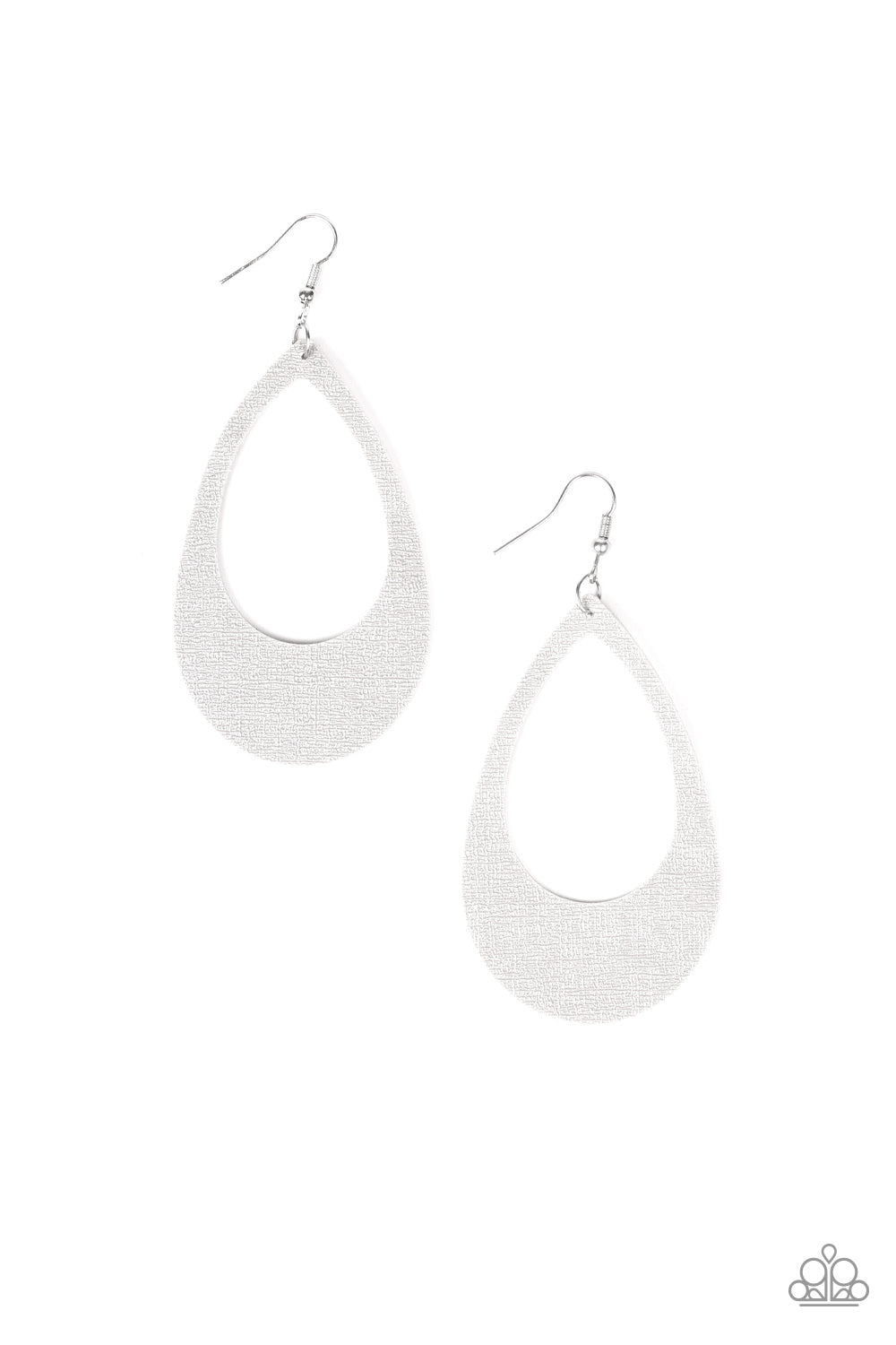 Paparazzi earring - What a Natural - Silver