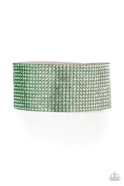 Paparazzi Urban Collection - Fade Out - Green - Wrap