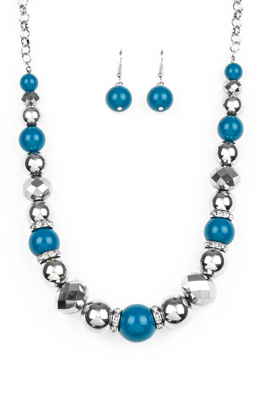 Paparazzi Necklaces - Weekend Party - Blue