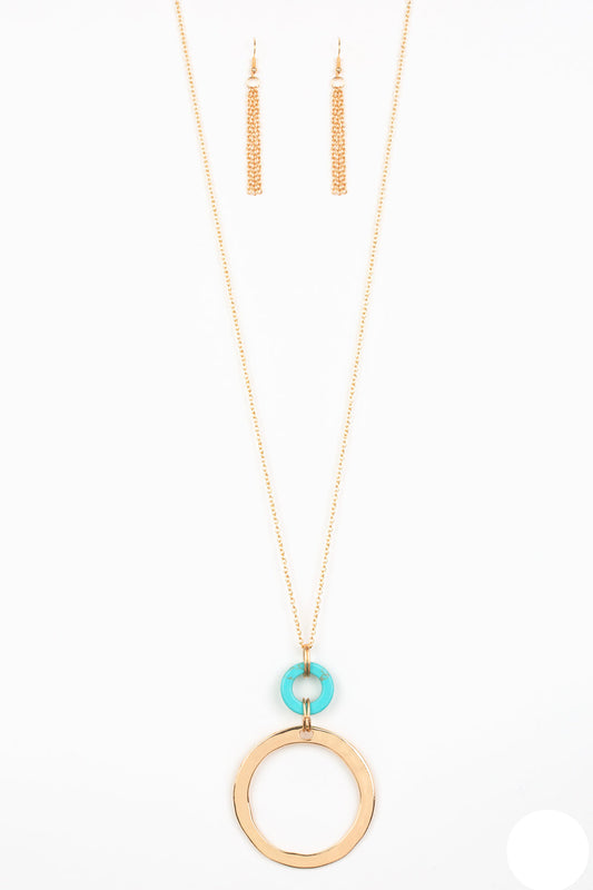 Paparazzi Necklaces - Optical Illusion - Gold