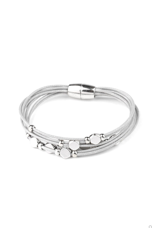 Paparazzi Bracelets - Cut The Cord - Silver
