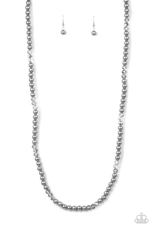 Paparazzi Necklaces - Girls Have More Funds - Silver