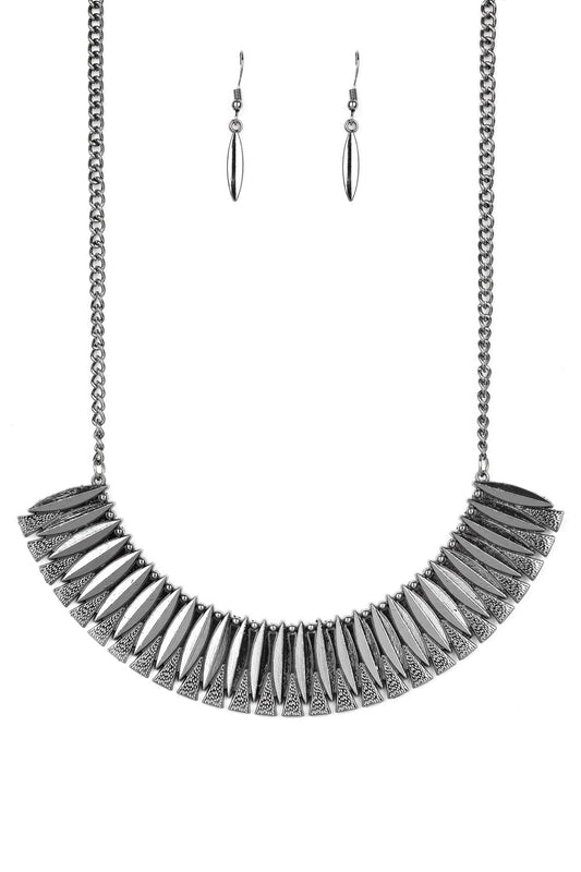 Paparazzi Necklaces - My Main MANE - Black