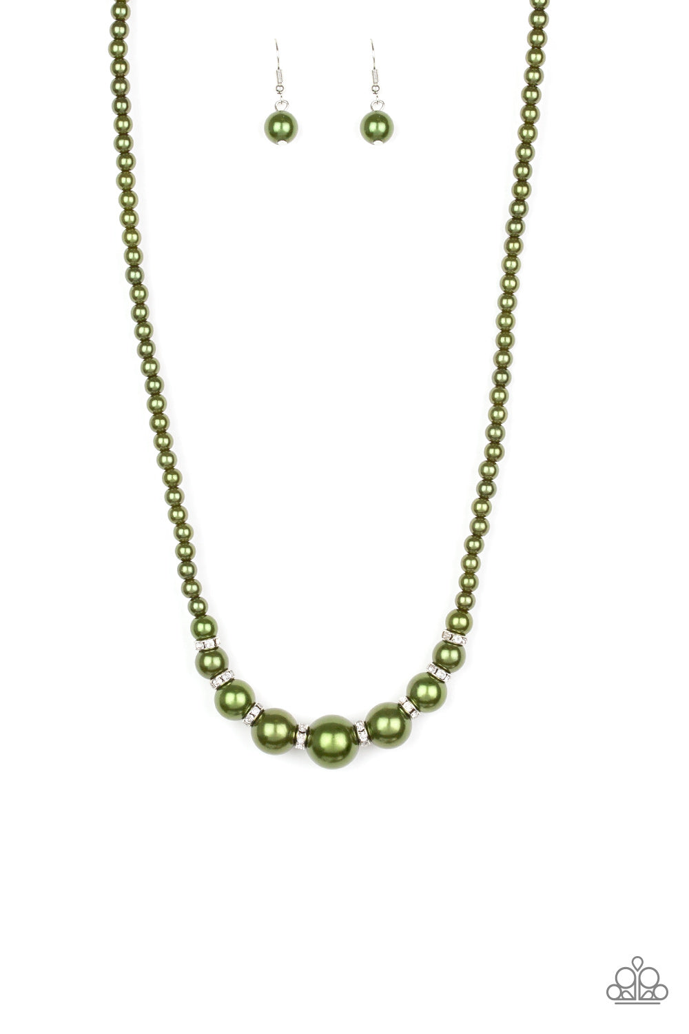 Paparazzi Necklaces - Soho Sweetheart - Green
