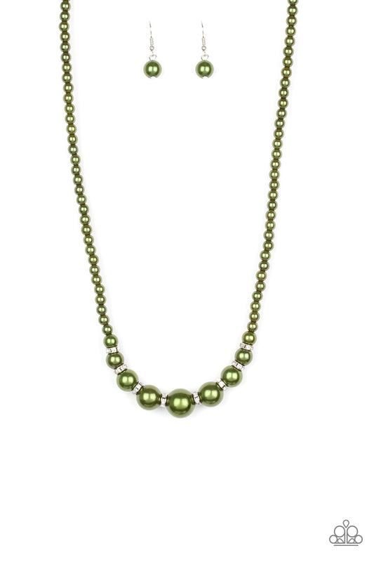 Paparazzi Necklaces - Soho Sweetheart - Green
