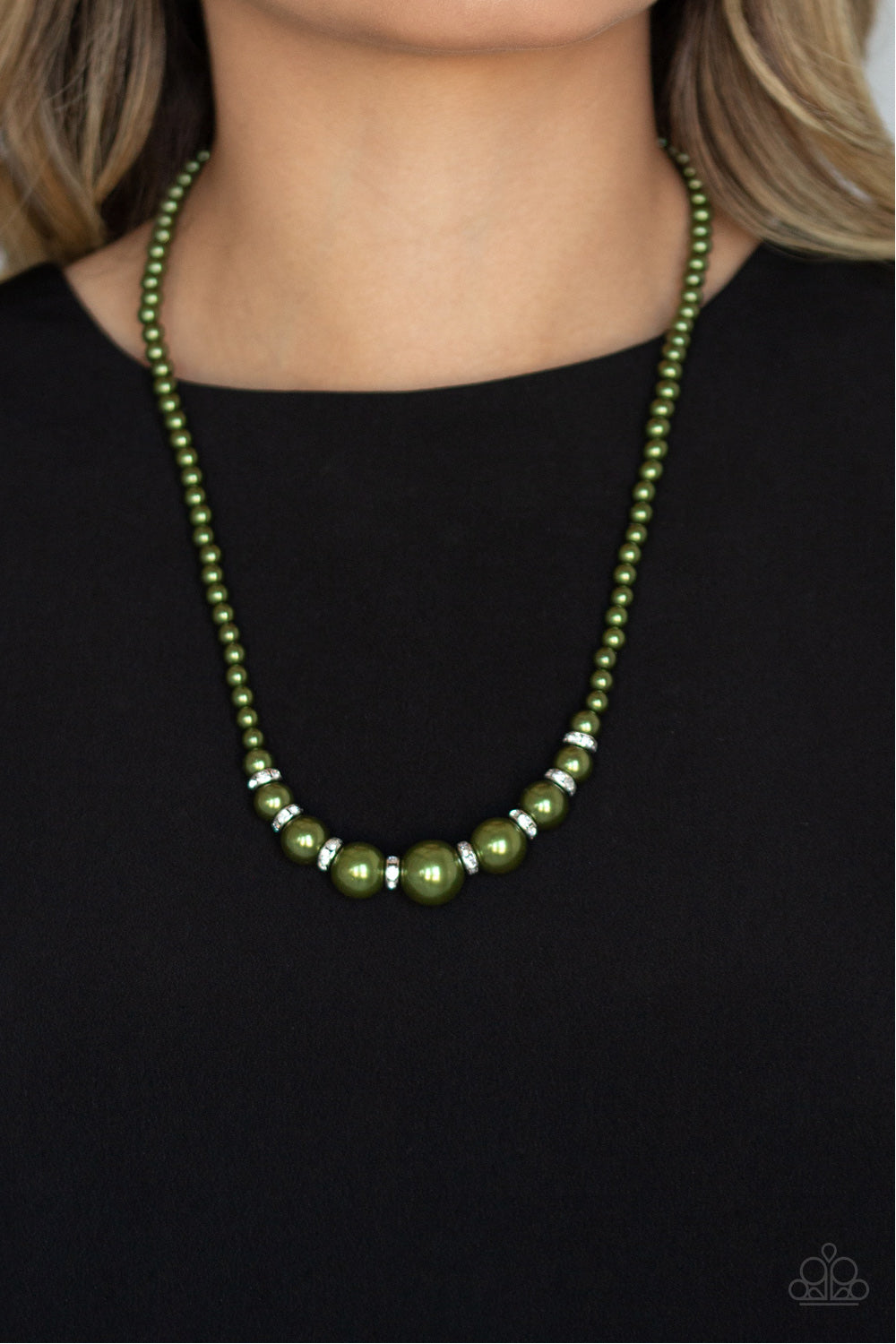 Paparazzi Necklaces - Soho Sweetheart - Green