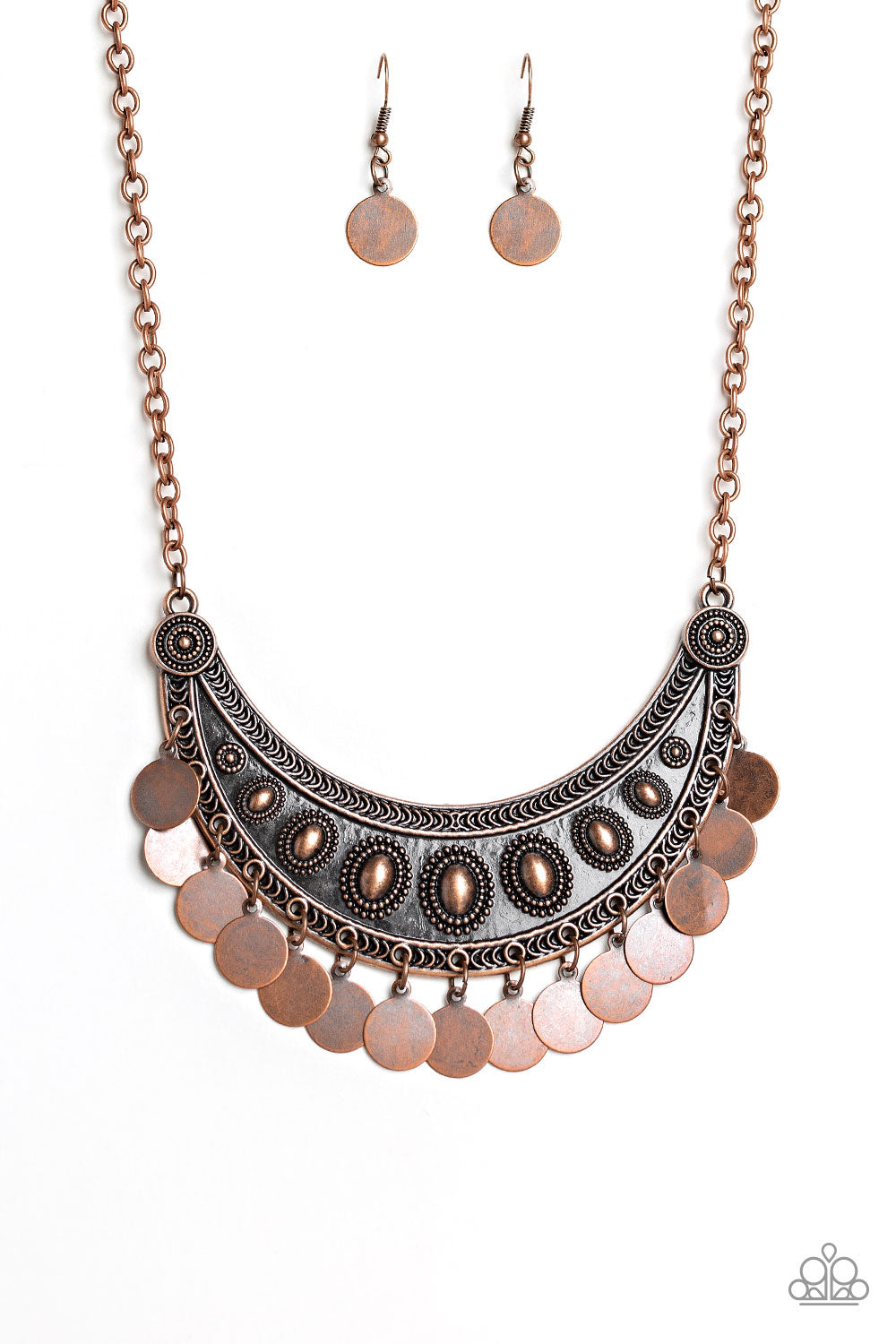Paparazzi Necklaces - CHIMEs UP - Copper