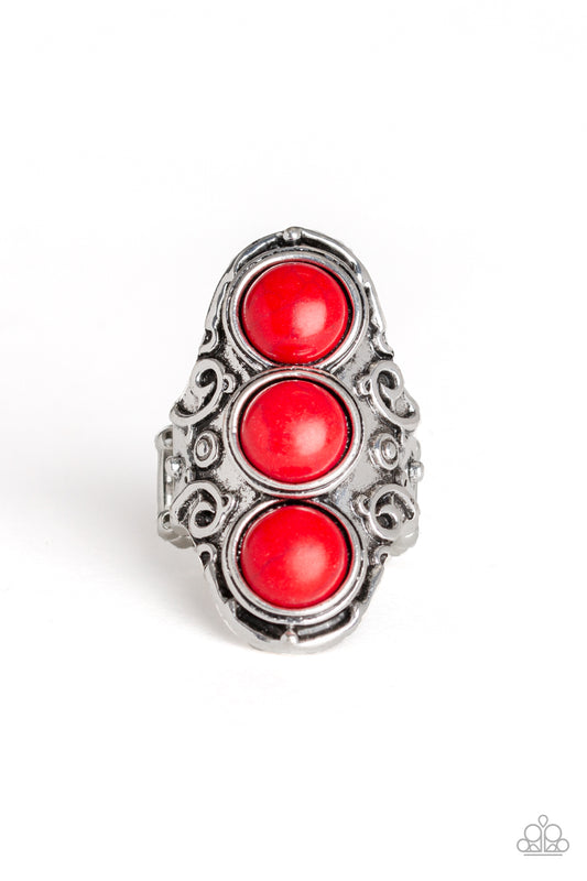 Paparazzi Rings - Sahara Soul - Red