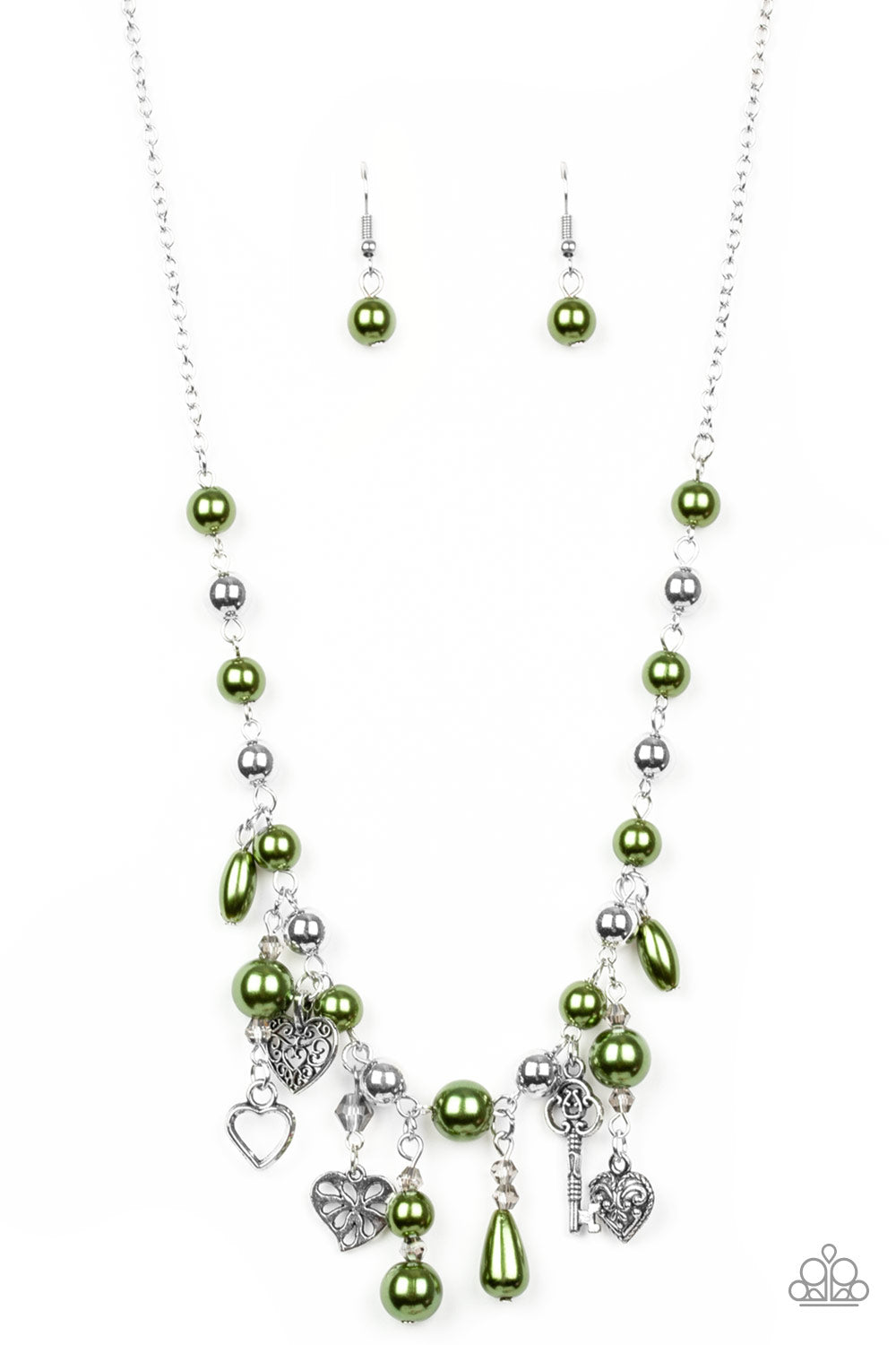 Paparazzi Necklaces - Renaissance Romance - Green