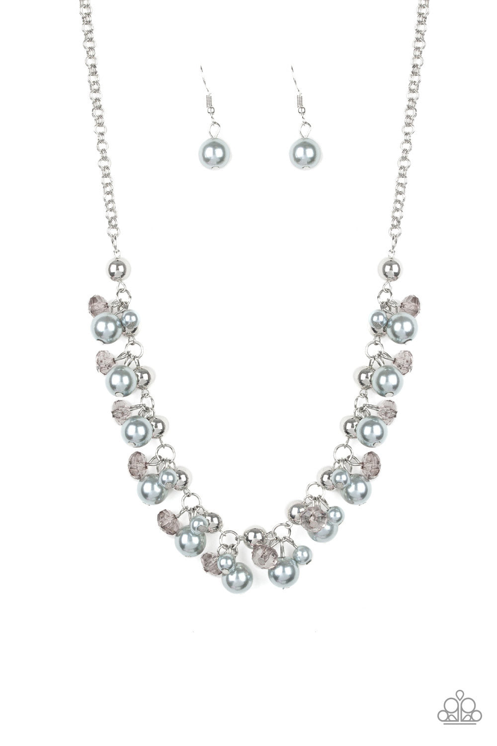 Paparazzi Necklaces - Duchess Royale - Silver