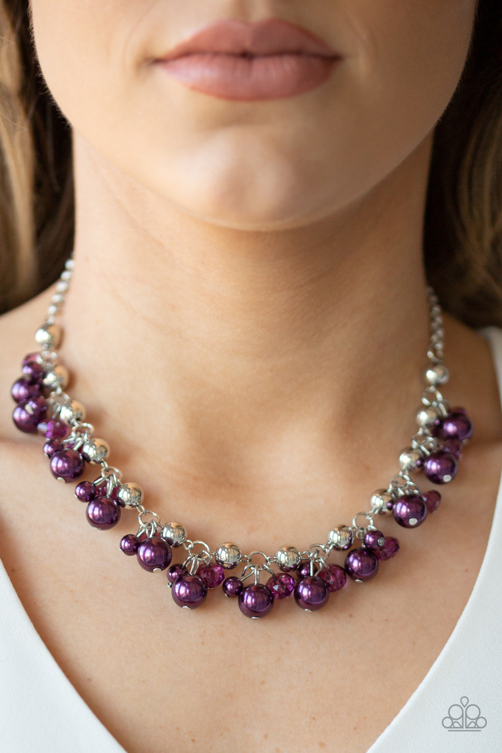 Paparazzi Necklaces - Duchess Royale - Purple