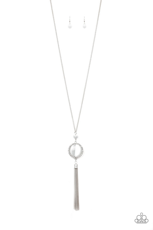 Paparazzi Necklaces - Sparkling Spectacle - White