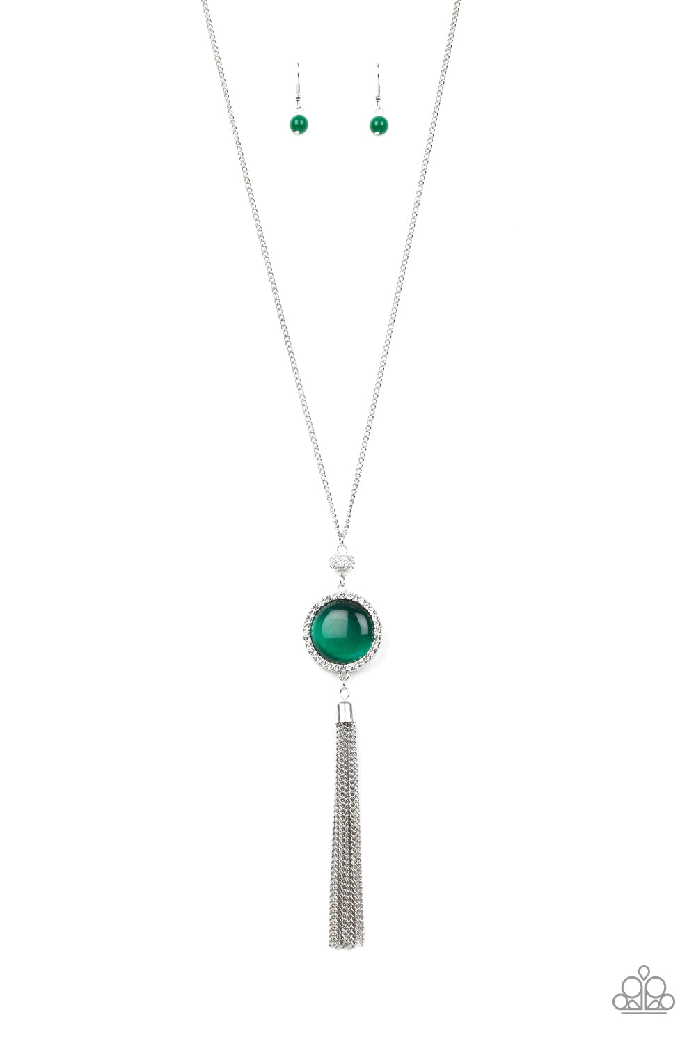 Paparazzi Necklaces - Sparkling Spectacle - Green