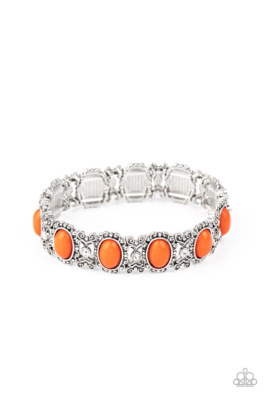 Paparazzi Bracelets - A Piece of Cake - Orange