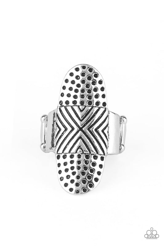 Paparazzi Rings - Guru Grunge - Silver