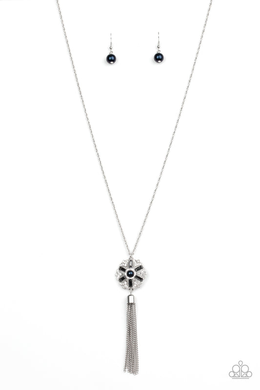 Paparazzi Necklaces - Fine Florals - Blue