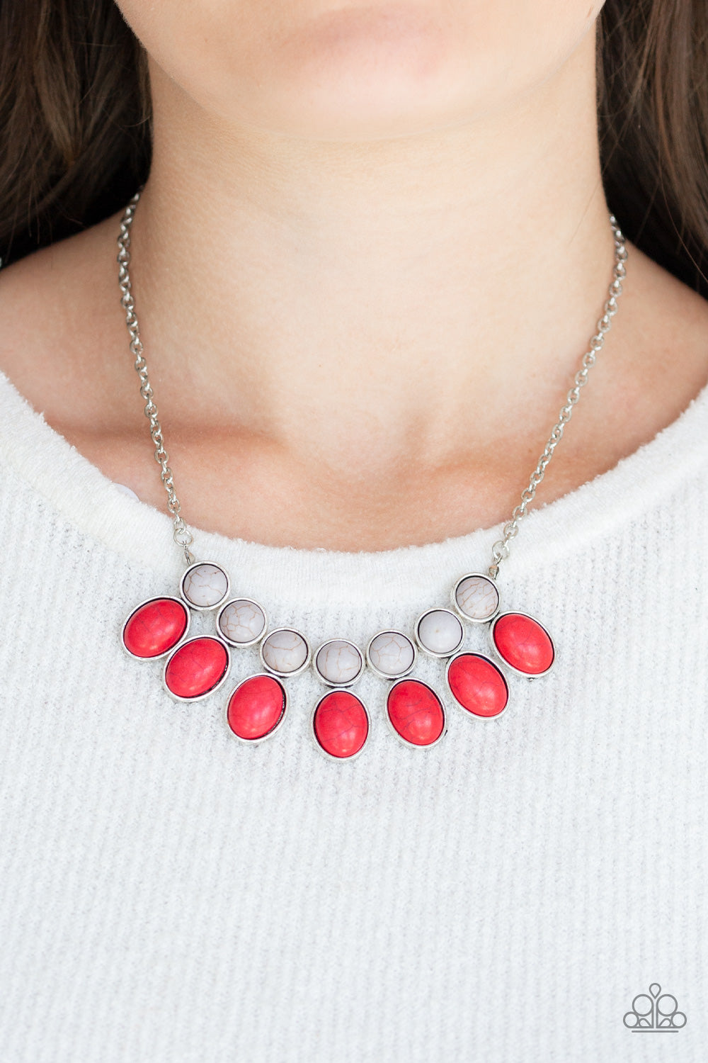 Paparazzi Necklaces - Environmental Impact - Red