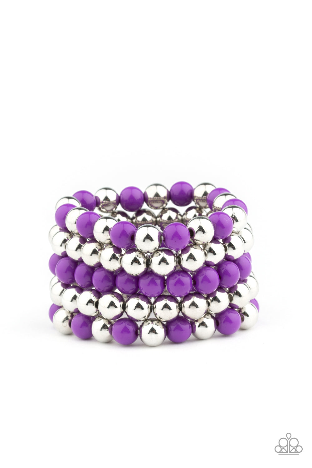 Paparazzi Bracelets - Pop-YOU-lar Culture - Purple