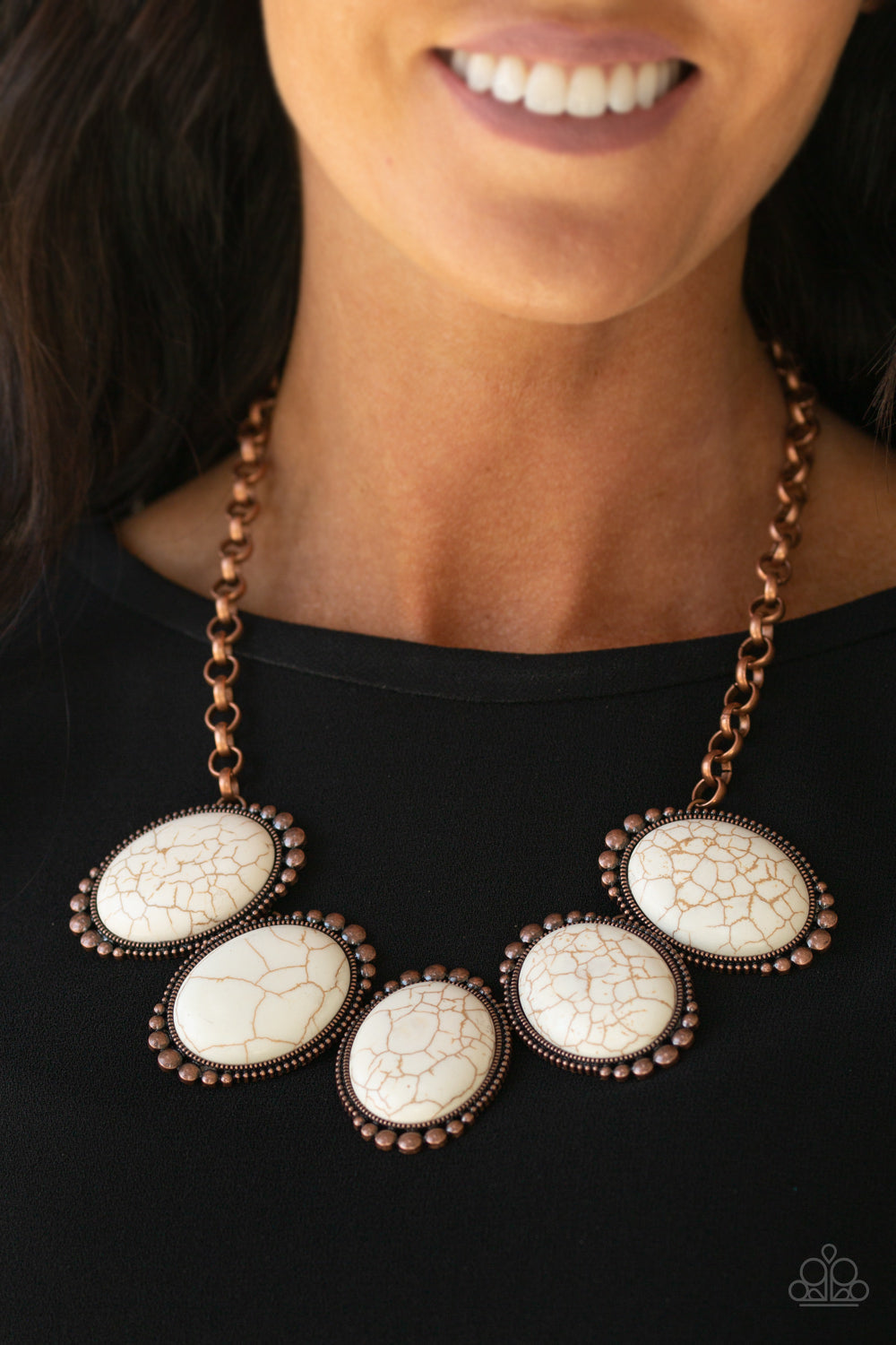 Paparazzi Necklaces - Prairie Goddess - Copper