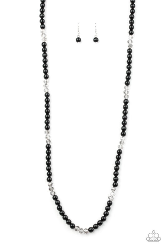 Paparazzi Necklaces - Girls Have More FUNDS - Black