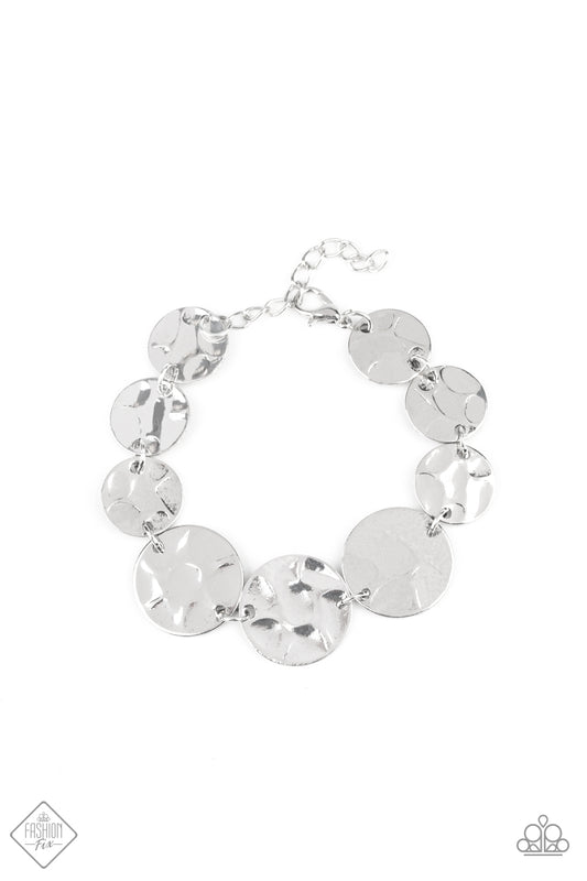 Paparazzi Bracelets - Rustic Reflections - Silver