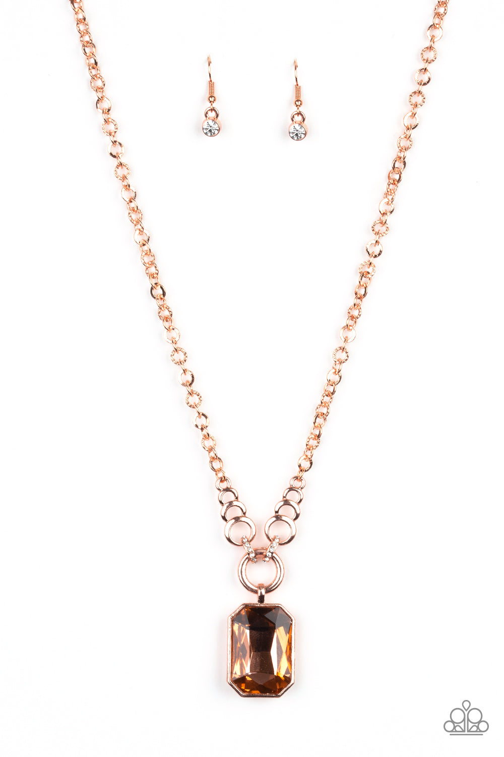 Paparazzi Necklaces - Queen Bling - Copper
