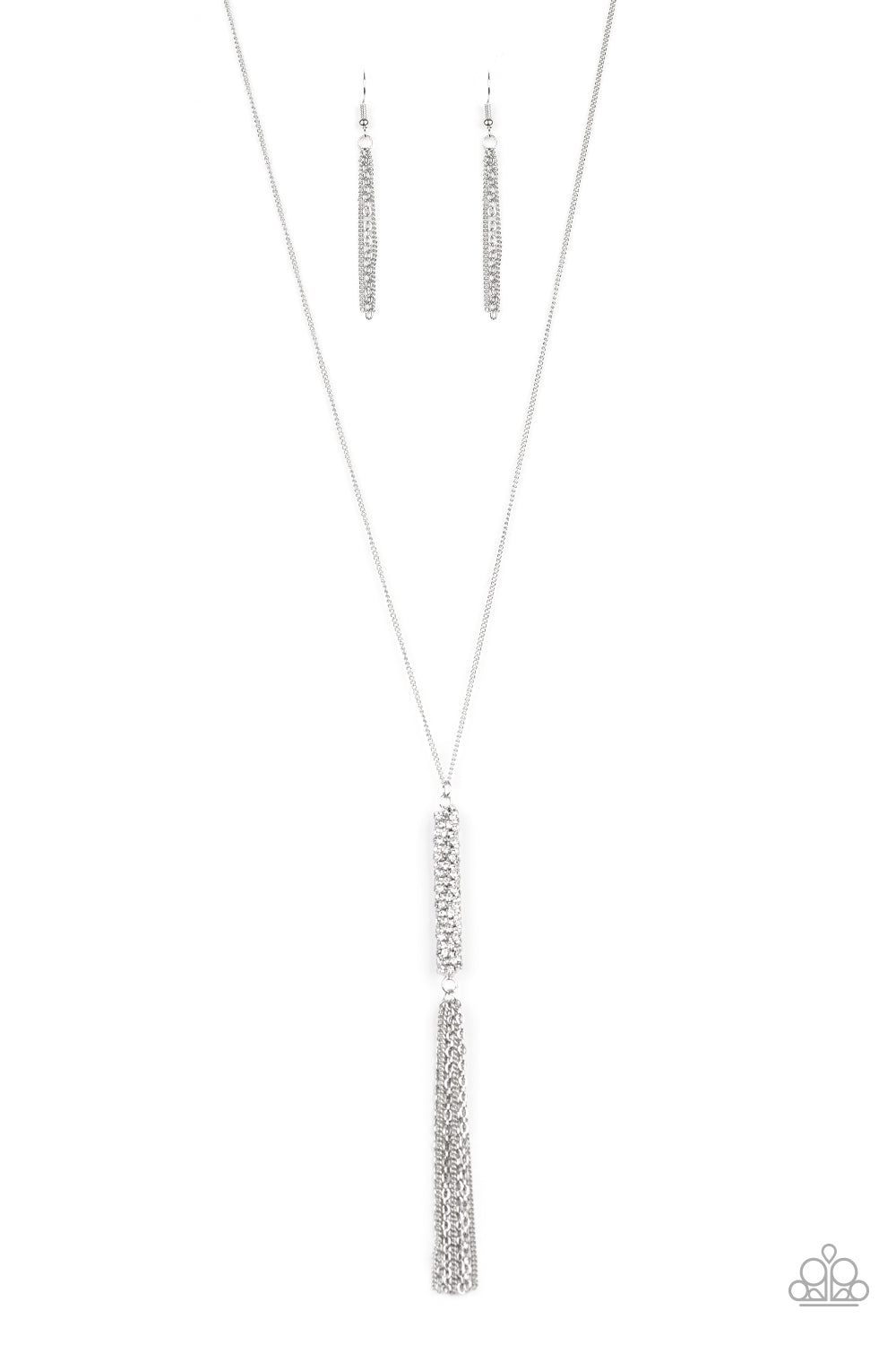 Paparazzi Necklaces - Towering Twinkle - White