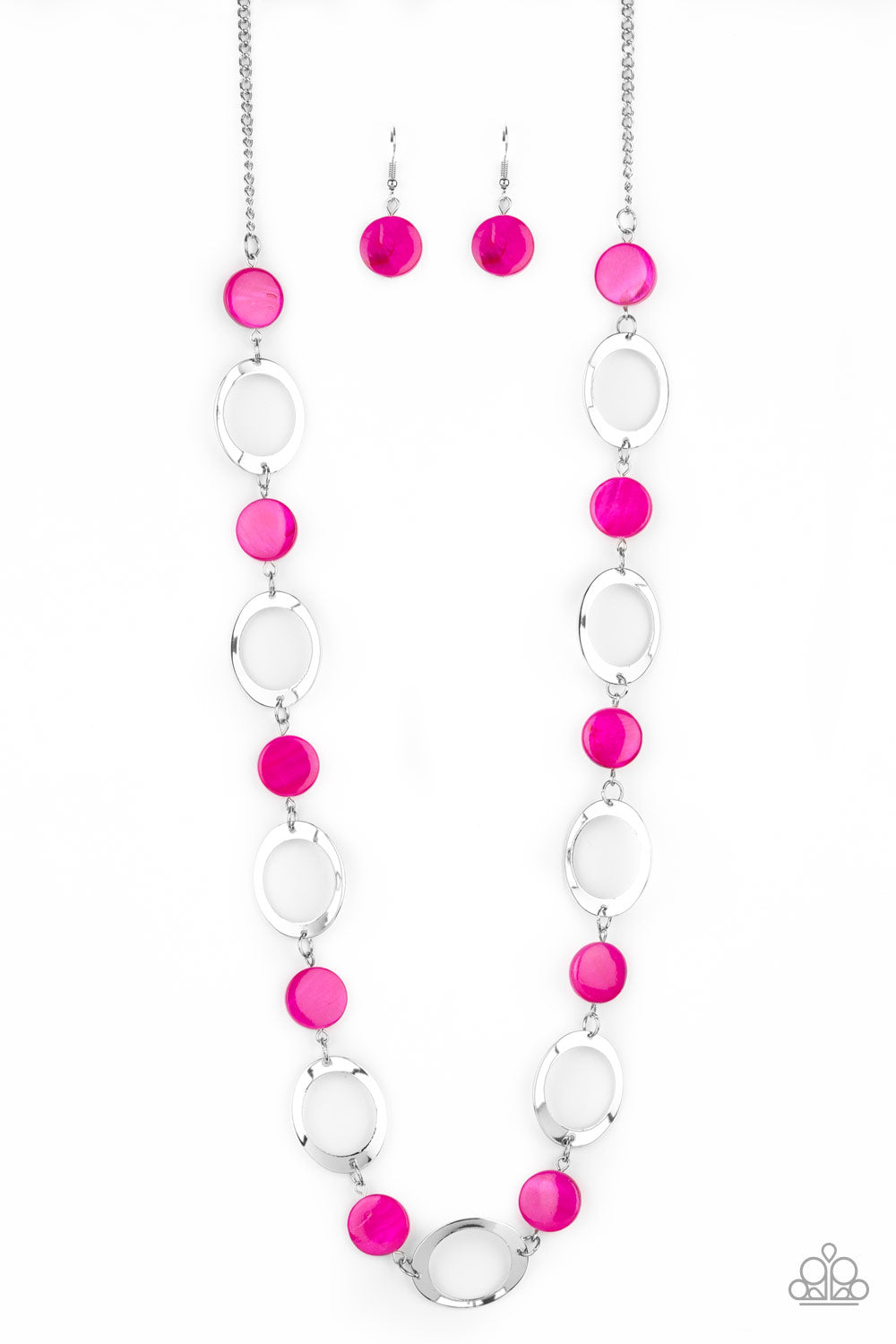 Paparazzi Necklaces - Shell Your Soul - Pink