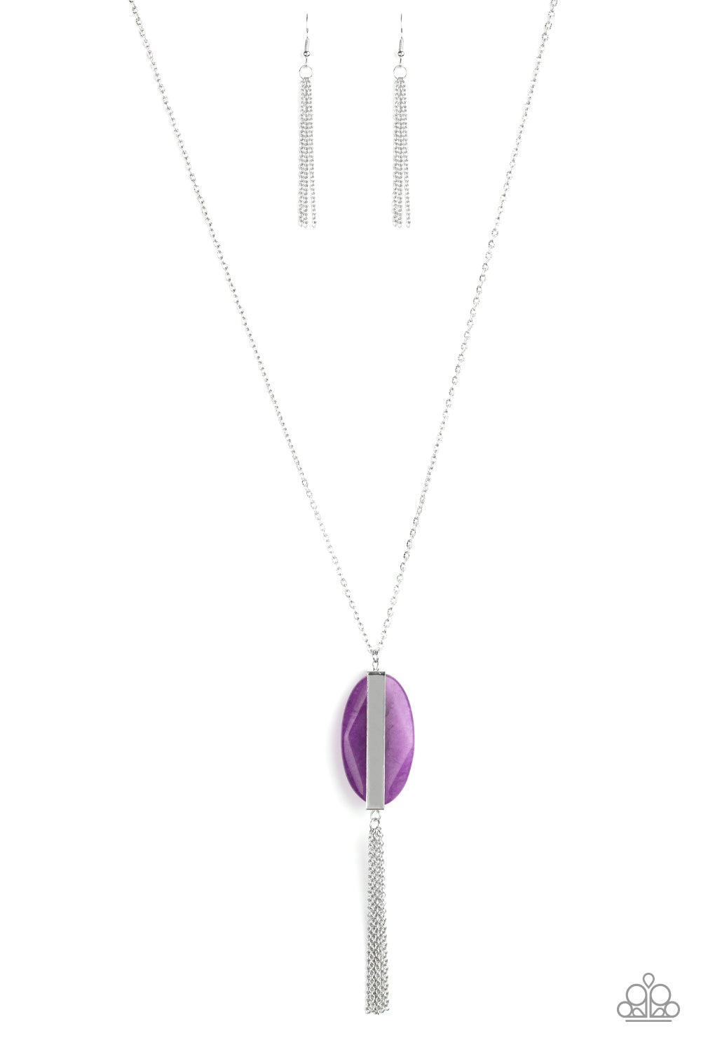 Paparazzi Necklaces - Tranquility Trend - Purple