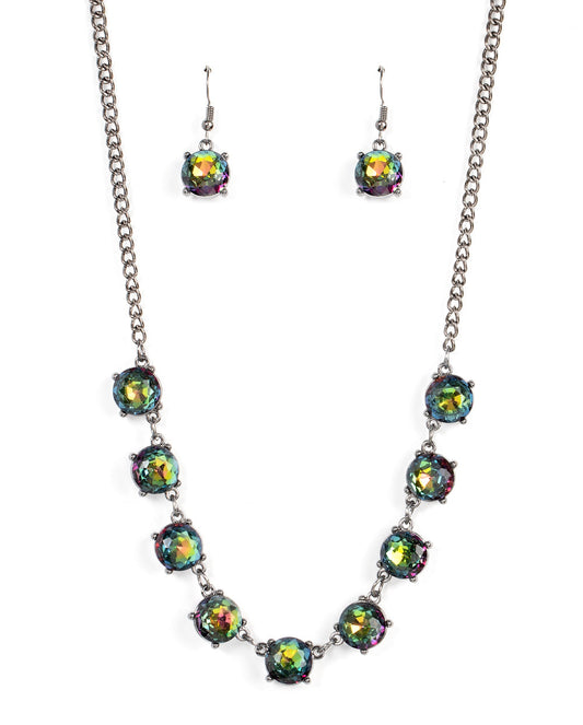 Paparazzi Necklaces - Iridescent Icing - Multi