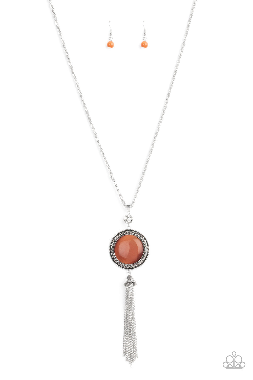 Paparazzi Necklaces - Serene Serendipity - Orange