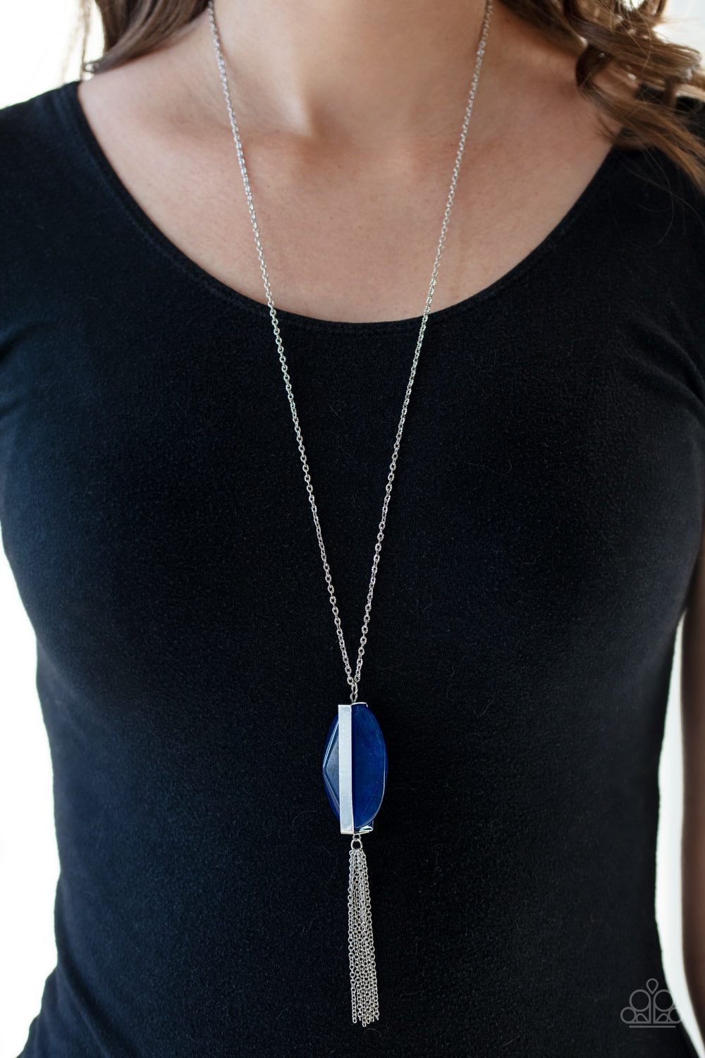 Paparazzi Necklaces - Tranquility Trend - Blue