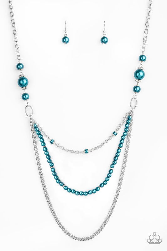 Paparazzi Necklaces - Very Vintage - Blue