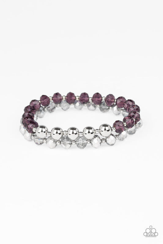 Paparazzi Bracelets - Millennial Grandeur - Purple