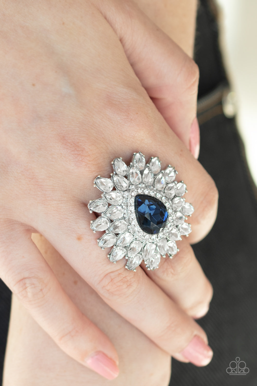 Paparazzi Rings - Who's Counting? - Blue