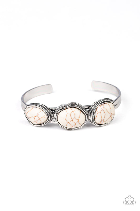 Paparazzi Bracelets - Stone Shop - White