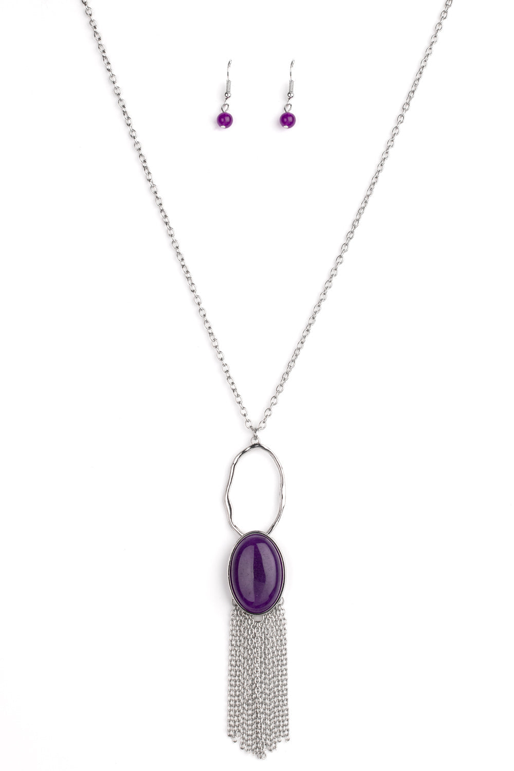 Paparazzi Necklaces - Dewy Desert - Purple