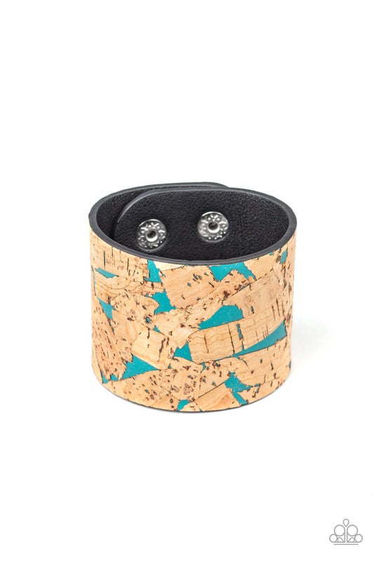 Paparazzi Urban Collection - Cork Congo - Blue