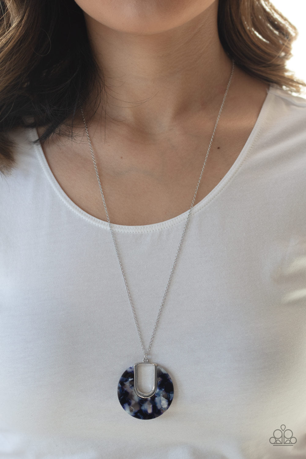 Paparazzi Necklaces - Setting The Fashion - Blue