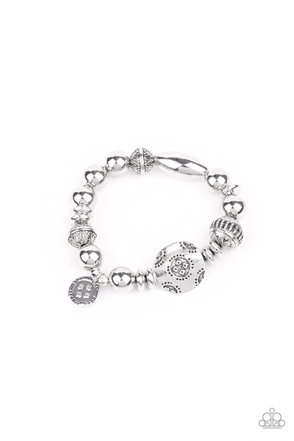 Paparazzi Bracelets - Aesthetic Appeal - Silver