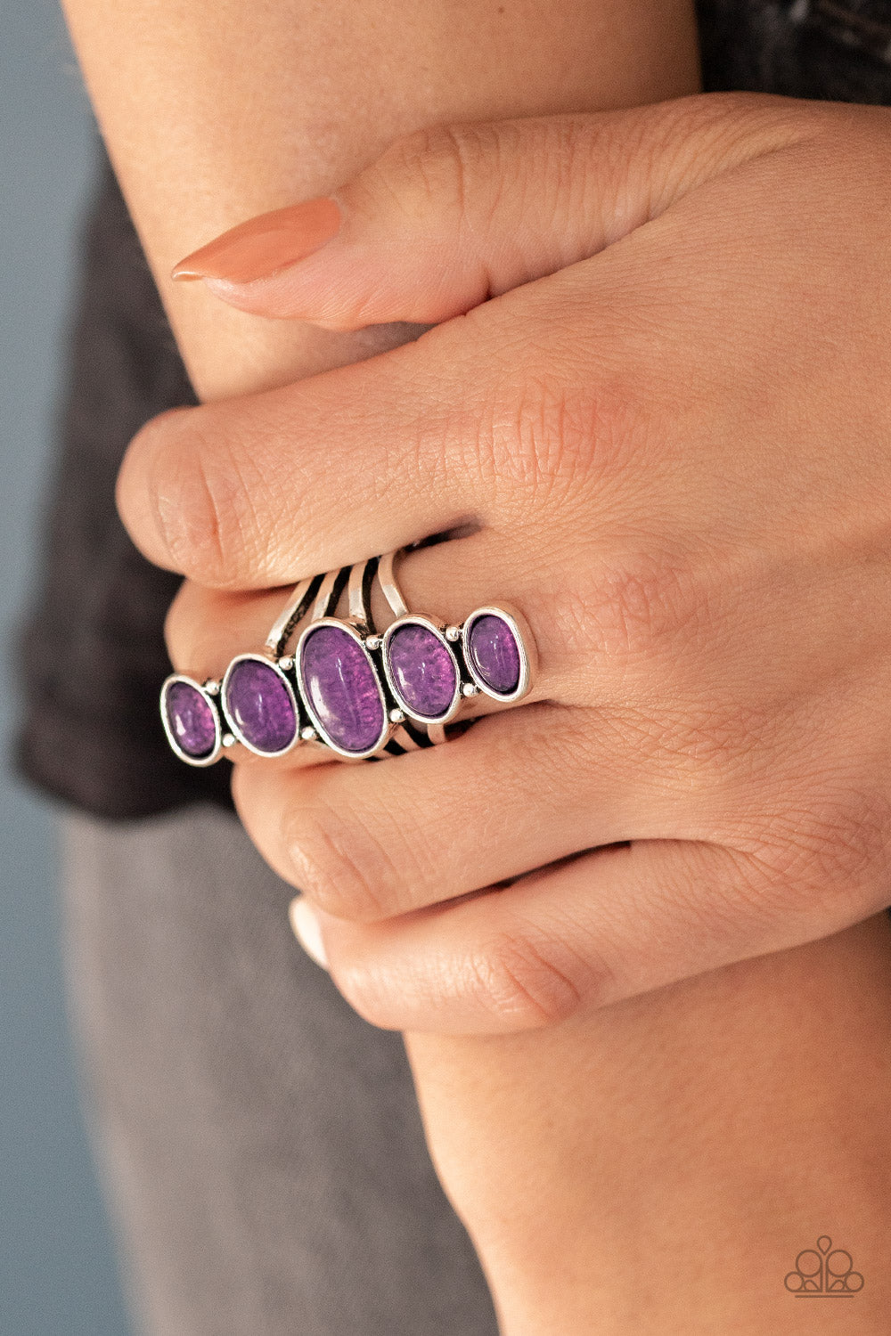 Paparazzi Rings - Stone Sublime - Purple