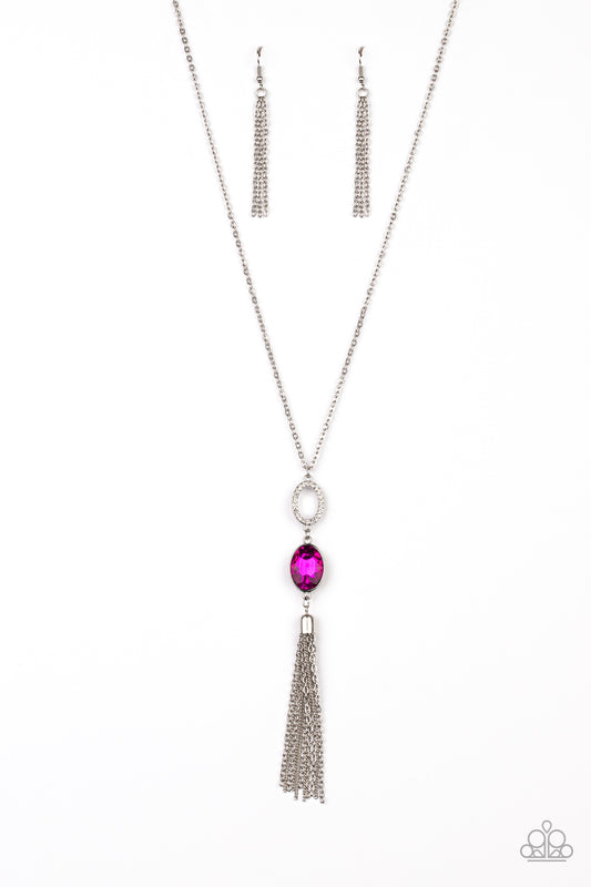 Paparazzi Necklaces - Unstoppable Glamour - Pink