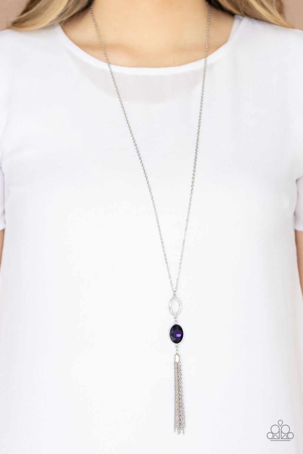 Paparazzi Necklaces - Unstoppable Glamour - Purple