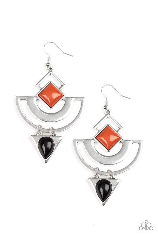 Paparazzi Earrings - Geo Gypsy - Multi