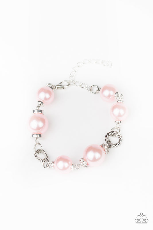 Paparazzi Bracelets - Boardroom Baller - Pink