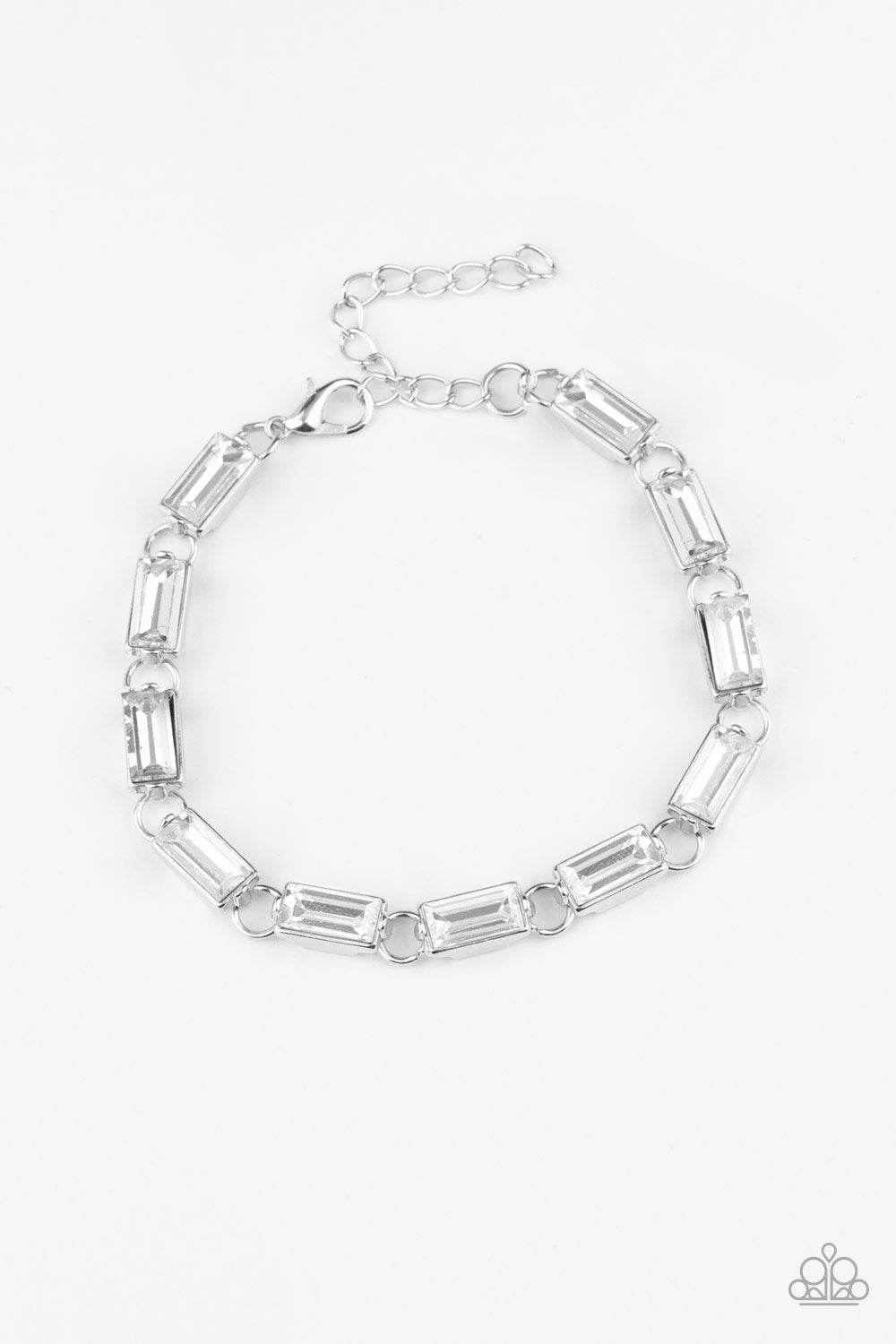 Paparazzi Bracelets - Irresistibly Icy - White